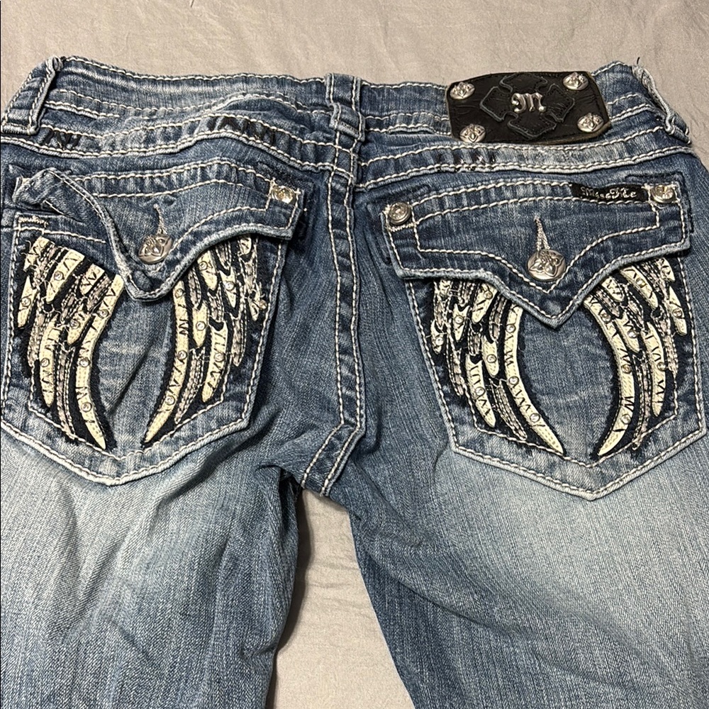 Women's Miss Me Blue Denim Jeans